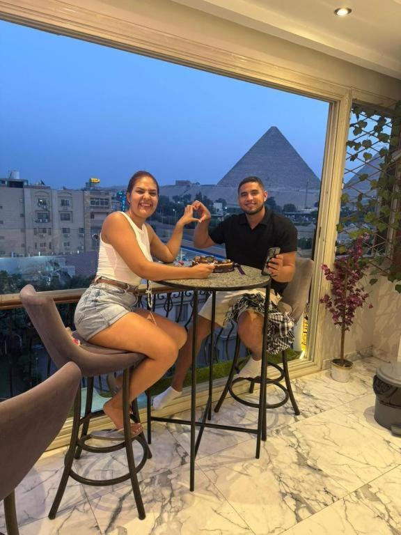 Unique Pyramids Boutique Inn Kafret el-Gabal المظهر الخارجي الصورة